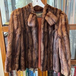 Short fur jacket